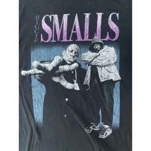 The Notorious B.I.G. Mens XL T-Shirt Black Biggie Smalls Graphic Tee East Coast